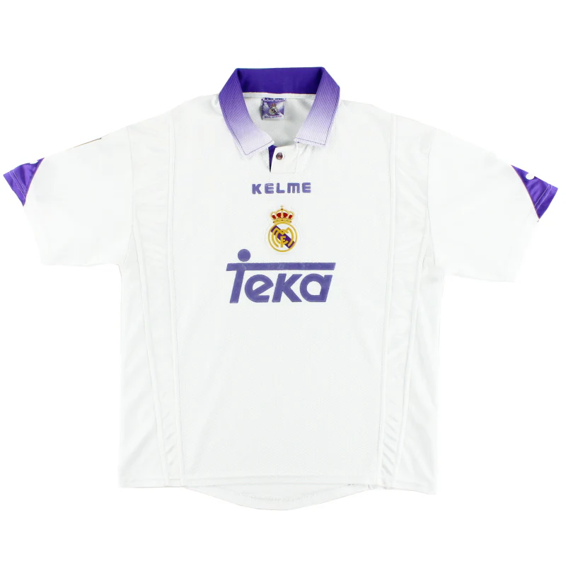 Real Madrid Kelme Retro 97-98 Jersey