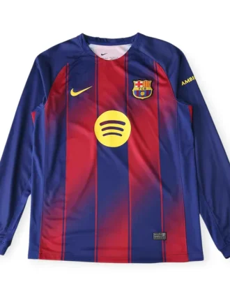 Barcelona 25/26 Home Longsleeve Jersey