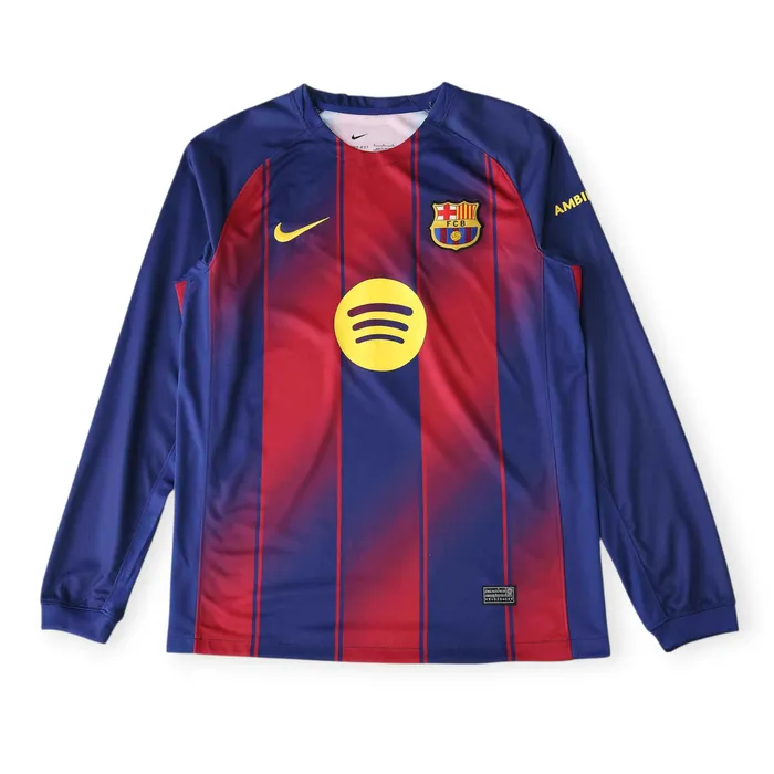 Barcelona 25/26 Home Longsleeve Jersey