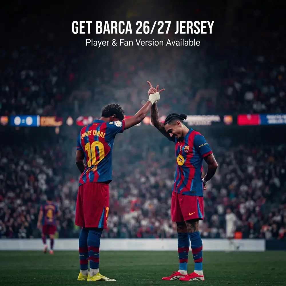 Barcaelona 26 27 jersey