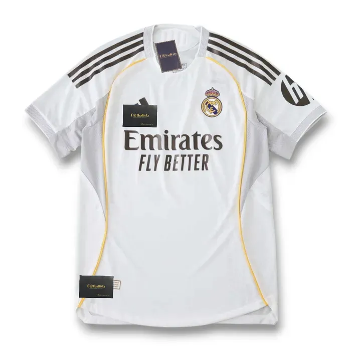 Real Madrid 25/26 Home Player Jersey