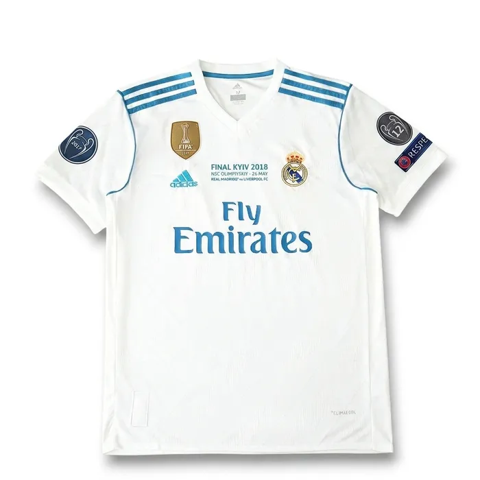 Real Madrid 2017-18 Home Retro Jersey